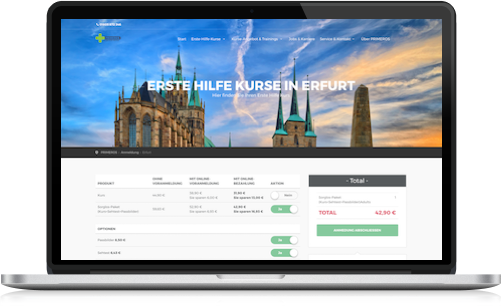 Erste-Hilfe-Kurs Anmeldung in Lage